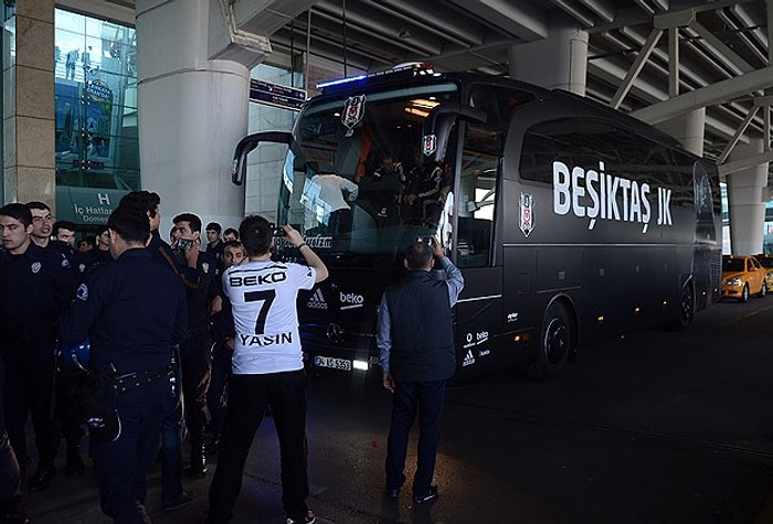 Beşiktaş Kafilesi Başkentte