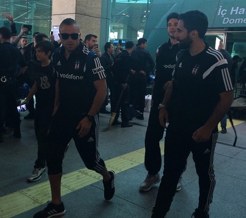 Beşiktaş Kafilesi Başkentte