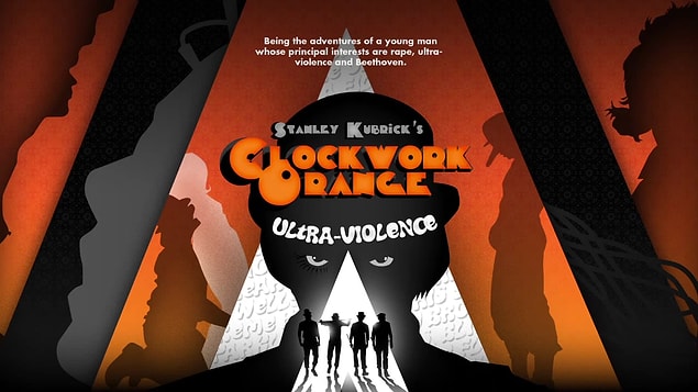 1. A Clockwork Orange (Otomatik Portakal), 1971
