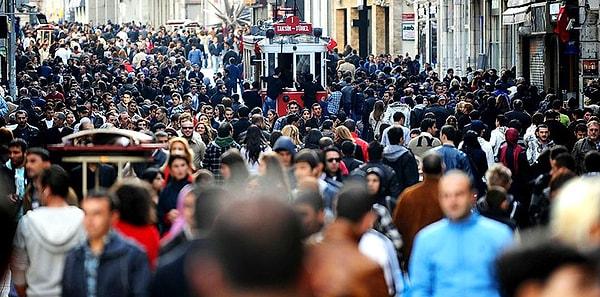 1. Başlıyoruz. İstanbul'un nüfusu hakkında bir tahminin var mı?