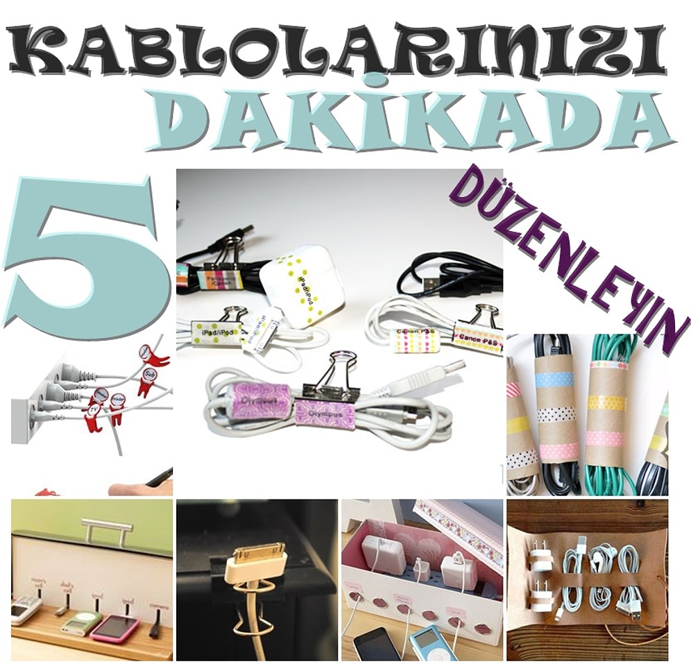 Karmaşadan Kurtulmanın Yolları Dosyası: Kablolar