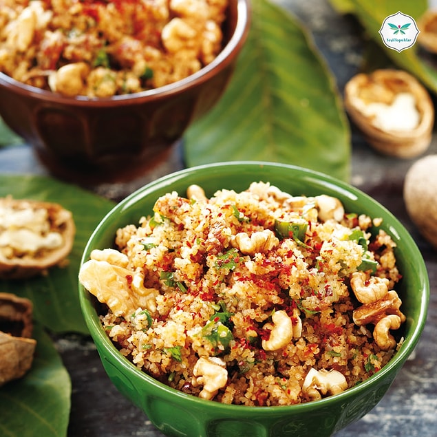 6. Cevizli ince bulgur salatası