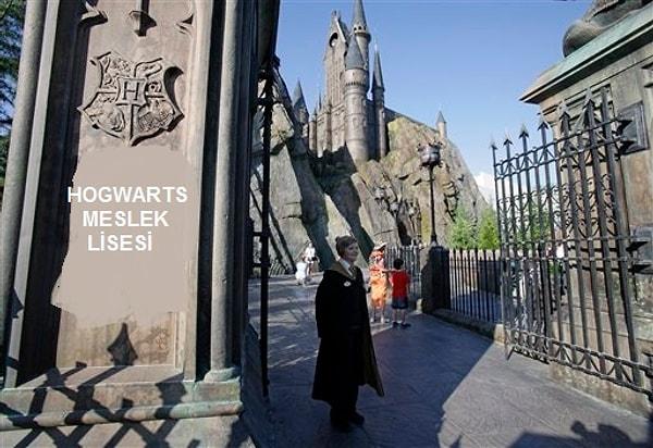 1. Adı "Hogwarts büyücülük ve cadılık okulu" olan okulun adı, "Hogwarts Meslek Lisesi" olarak değiştirilirdi.