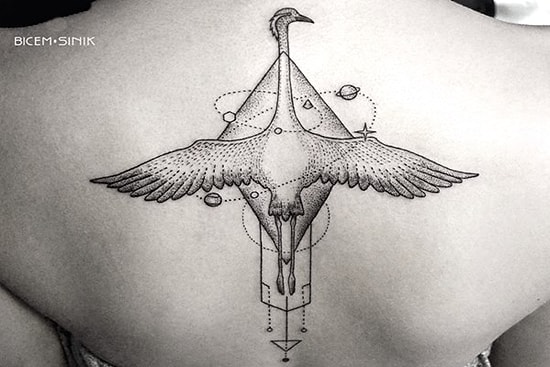 Sıradışı Dövme Sanatçısı Biçem Şinik'in Elinden 30 Vektörel Dövme Çalışması