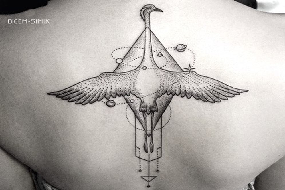 Sıradışı Dövme Sanatçısı Biçem Şinik'in Elinden 30 Vektörel Dövme Çalışması