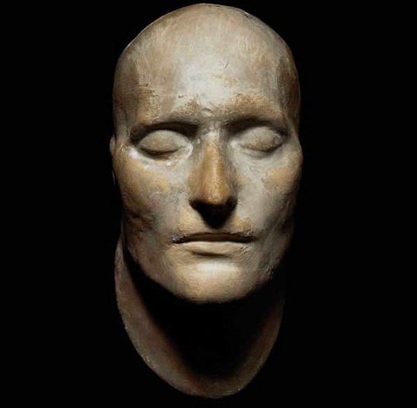 20. Napolyon Bonapart'ın ölümünden iki gün sonra 7 Mayıs 1821'de yaptırılan maskesi