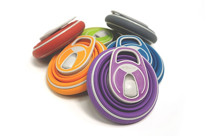 Harika Bir Buluş:  Katlandığında Cebinize Sığacak ve Yeniden Kullanabileceğiniz Su Şişesi