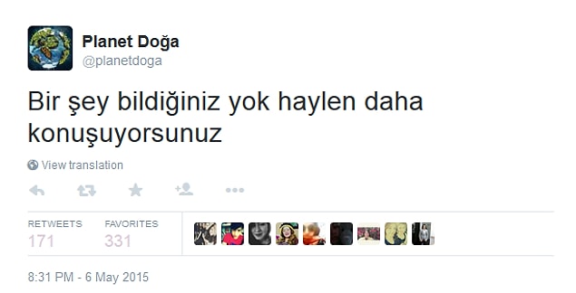 5. Haylen konuşmaya devam ediyorsunuz ne dese haklı valla.