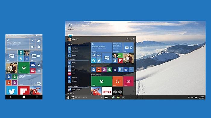 Microsoft, Windows 10 Sürümlerini Açıkladı