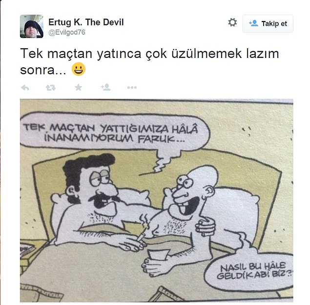 20. Ortaklaşa yaptıkları kuponun öylesine yapılan bir karikatürün düşüncesini yansıttığını söyleyenler
