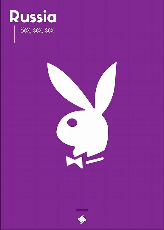 Türklerin Gözünden Dünya Ülkelerini Anlatan 30 Minimalist Afiş