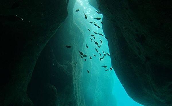 8. Fosforlu, Âşıklar ve Korsanlar Mağaralarına tekne turları