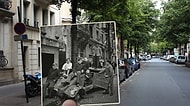 Geçmişle Bugünü Harmanlayarak II. Dünya Savaşı Yıllarındaki Paris'i Yeniden Canlandıran 17 Fotoğraf