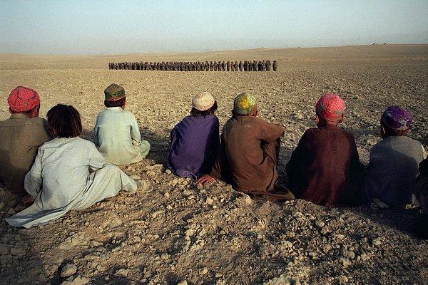 Afganistan'da Acemi Askerlerin Eğitimi