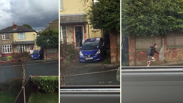 Arkadaşı Tarafından Yanlış Eve Gönderilen Adamın Bolt'u Kıskandıracak Şekilde Koşarak Kaçması