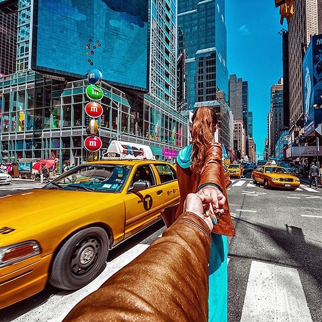 New York gezilerinden bir kare.