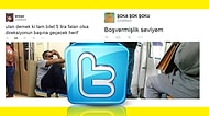 Toplu Taşıma Araçlarının Konu Olduğu Birbirinden Bomba 19 Tweet
