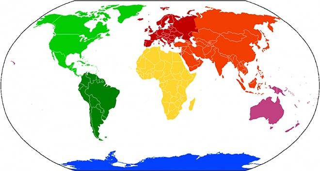 Biraz Jeoloji Yapalım! Dünya'daki Kıtaların Sayıları ve Tanımları Üzerine...