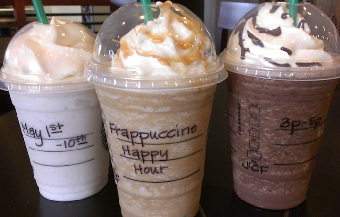 "Java Chip Frappuccino Blended Beverage Non Fat Mint" İçenlerde Gözlemlenen 14 Özellik