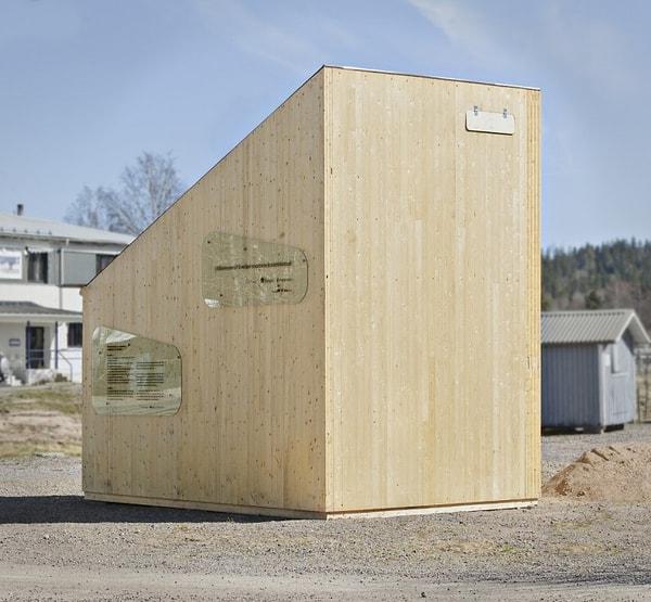 Dışarıdan bakınca kutu gibi görünen bu 10m2'lik evler oldukça yararlı olacağa benziyor.