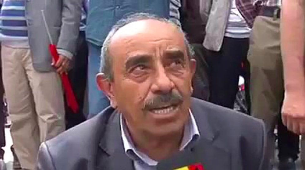 Erdoğan Mitinginde Sevgisini Dile Getirmeye Çalışan Adam: 'Isırırım Erdoğan'ı Yalarım'