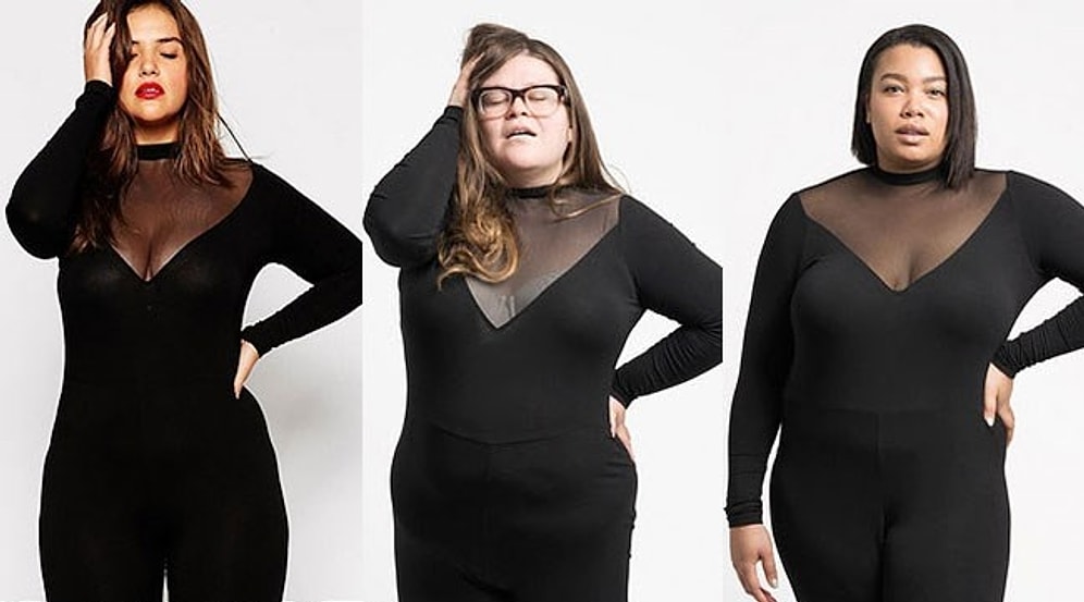 Büyük Beden Elbiseler Büyük Beden Kadınlarda Nasıl Görünür?