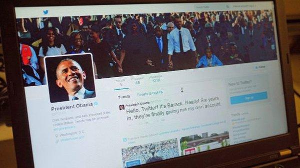 ABD Başkanı Barack Obama kişisel Twitter hesabını açmasının hemen ardından bir milyonu aşan takipçi sayısına ulaştı.