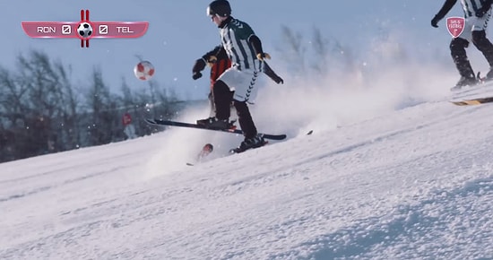 Kayak ve Futbolu Birleştirerek Eğlencenin Dibine Vurmak