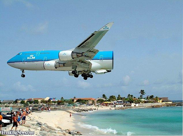 3. Uçağın arkasıyla önü farklı yere gidiyor sanan efsanevi yolcularımızın hayalleri gerçek oluyor!