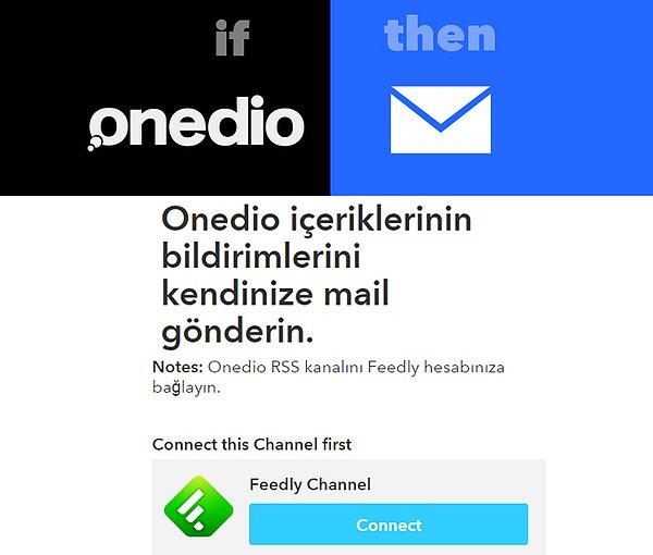 Onedio içeriklerinin bildirimlerini kendinize mail gönderin.