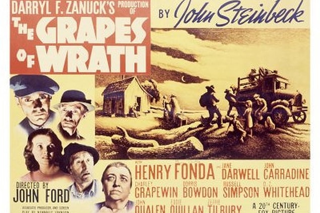5. The Grapes of Wrath (Gazap Üzümleri), 1940