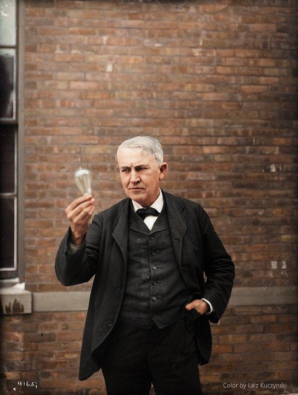 13. Thomas Alva Edison, New Jersey (1911)