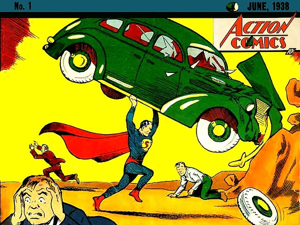 14. 'Action Comics' İlk Baskı