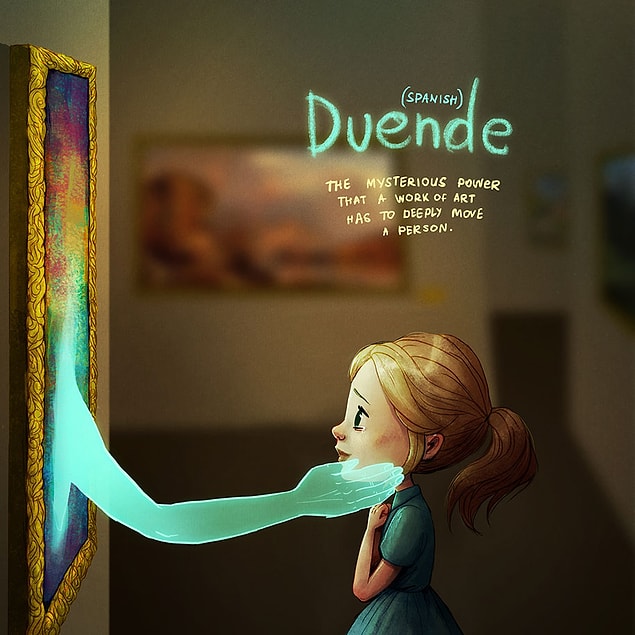 Duende (İspanyolca): Bir sanat çalışmasının bir insanı derinden etkileyen gizemli gücü
