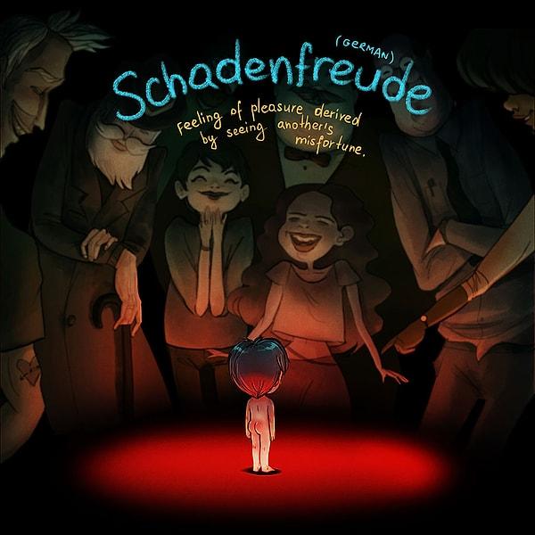 Schadenfreude (Almanca): Birisinin talihsizliğini görmekten haz almak