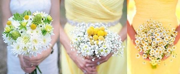 17. Kır düğününe yakışır bir gelin çiçeği