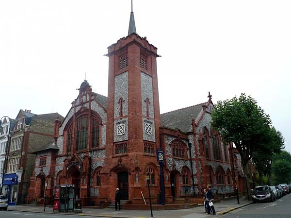Londra'da eski bir Presbiteryan kilisesi...