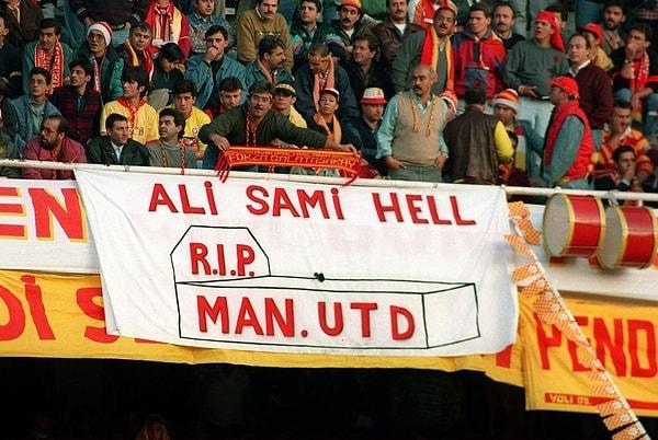 7. 1993 Kasım ASY Stadı | "Ali Sami Hell R.I.P Man. Utd" (Galatasaray - Manchester United)