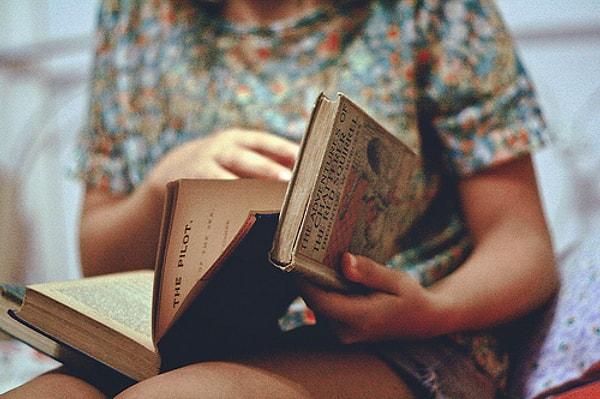 4. Bir kadın kitap okuyorsa artık her şey saydamlaşır. Ruhunuz hafifler.