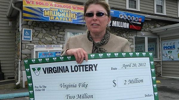 3. Virginia Fike aynı günde loto'yu 2 kez kazandı