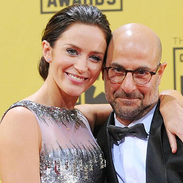 17. Emily Blunt & Stanley Tucci