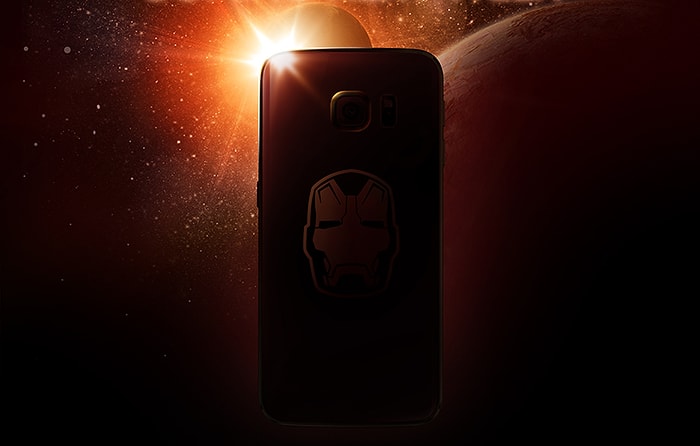 Iron Man Temalı Samsung Galaxy S6 Edge İçin Geri Sayım