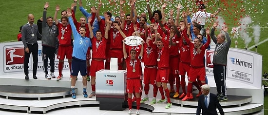 Bayern Münih Kupasını Aldı