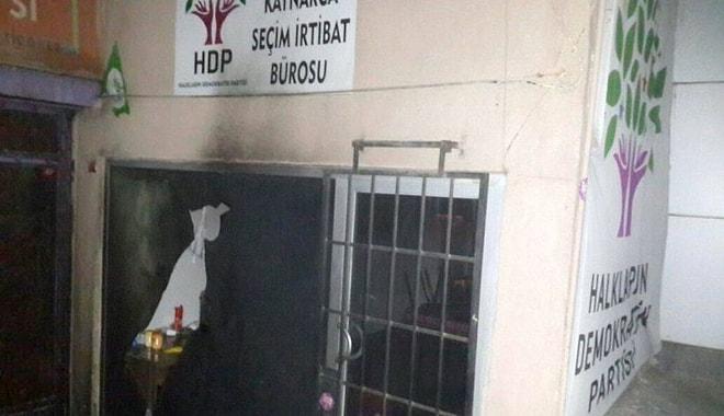 Pendik'te HDP Bürosuna Molotoflu Saldırı