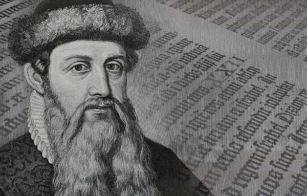 4. Johannes Gutenberg