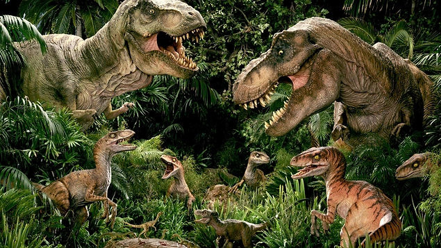 4) Jurassic Park serisindeki dinazorların birbirleriyle iletişim kurmak için çıkardıkları ses, 2 kaplumbağanın sevişirken çıkardıkları sesten ibaretmiş.