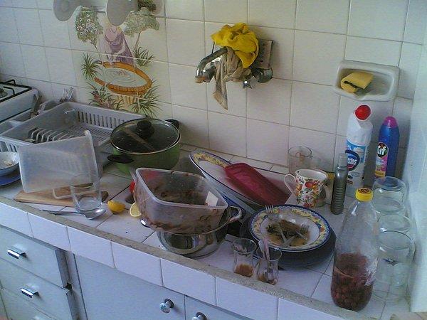 1. Hiçbir zaman mutfağı karmakarışık bulmazsın