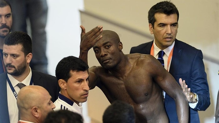 Pierre Webo Ali Palabıyık'a Saldırmaya Çalıştı