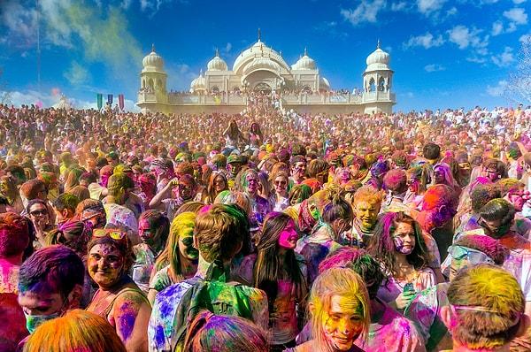 Holi Festivali, Hindistan