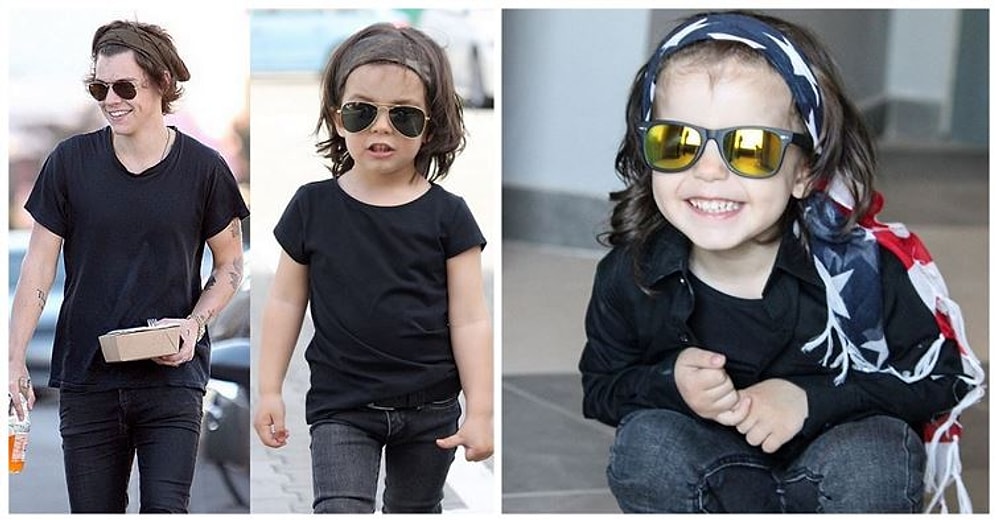 Herkesin Konuştuğu 2 Yaşındaki Küçük Harry Styles: Michael Rangamiz